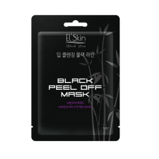 Чёрная маска-плёнка с углем SKINLITE 